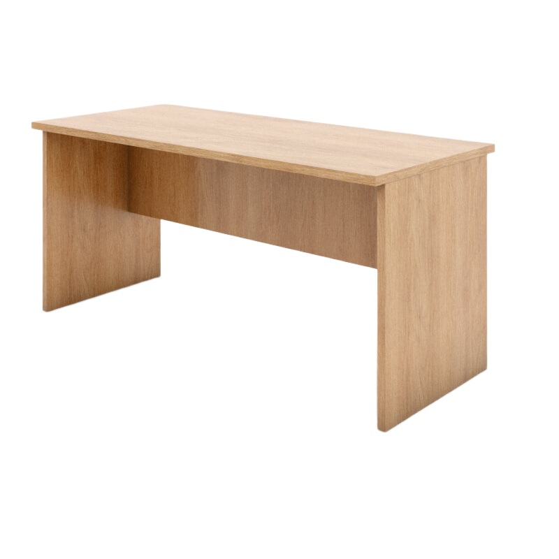 שולחן-מזכירה-חום-בהיר